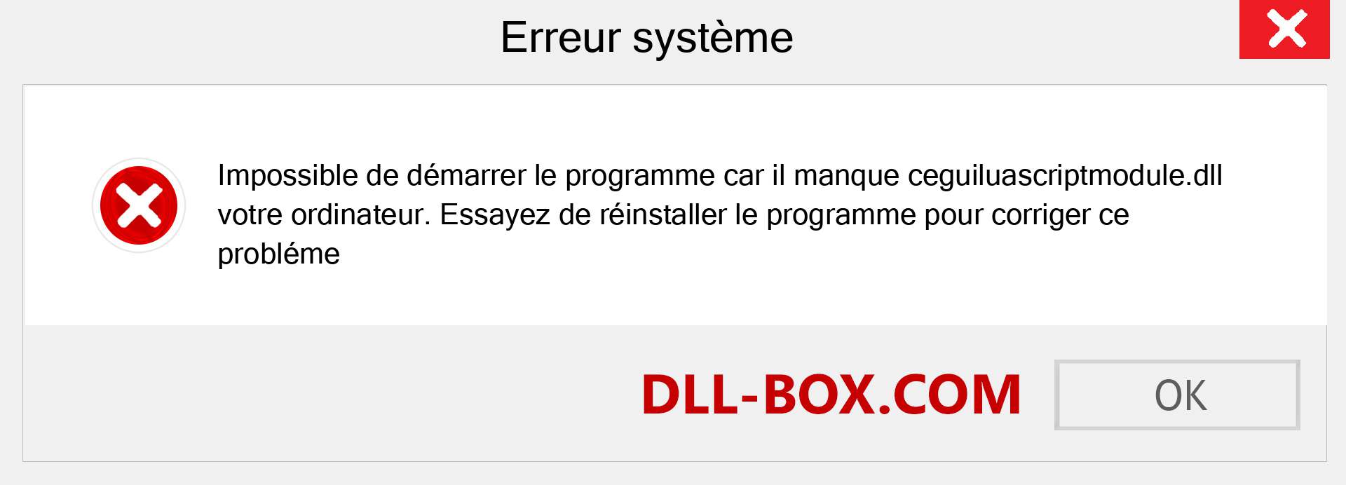 Le fichier ceguiluascriptmodule.dll est manquant ?. Télécharger pour Windows 7, 8, 10 - Correction de l'erreur manquante ceguiluascriptmodule dll sur Windows, photos, images